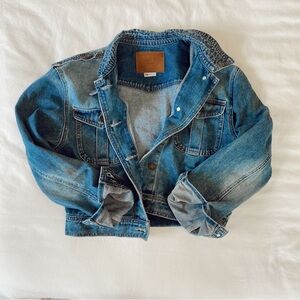BBJ Los Angeles Denim Cropped Jacket